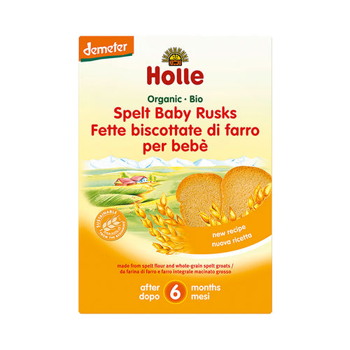 Holle Organic Spelt Baby Rusks 200g