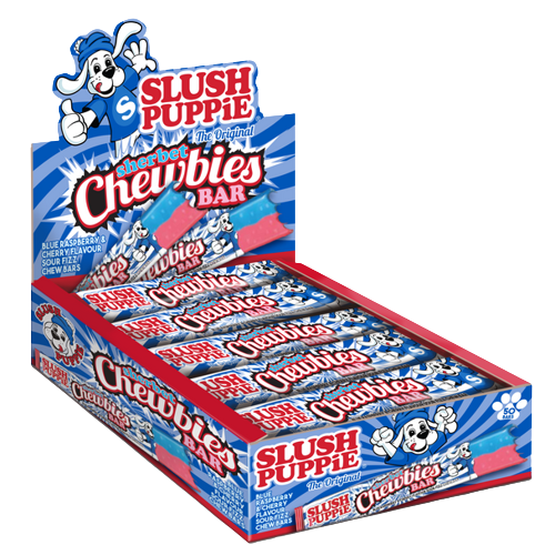 Slush Puppie Chewbies Bar - Blue Rasp & Cherry 25g