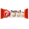 7 Days Double Croissant with Cocoa & Vanille Flavour Filling 5x37g