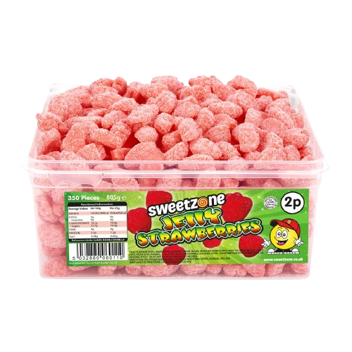 Sweetzone Jelly Strawberries Tub 805g