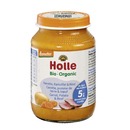 Holle Organic Jar Carrot, Potato & Beef 190g