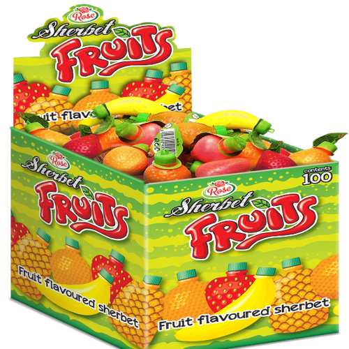 Rose Sherbet Fruits 10g