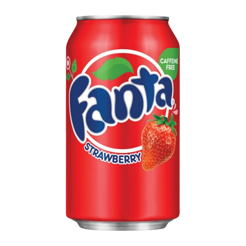 Fanta Strawberry Soda Can 12x355ml