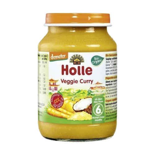 Holle Organic Jar Veggie Curry 190g