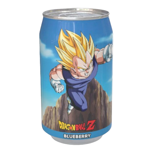 Kawaji Dragon Ball Z Blueberry Flavour Soda 330ml