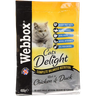 Webbox Cats Delight Dry, Chicken & Duck 400g