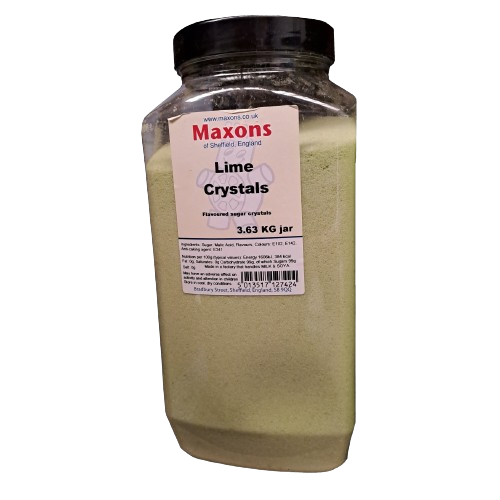 Maxons Lime Crystals Jar 3.63kg