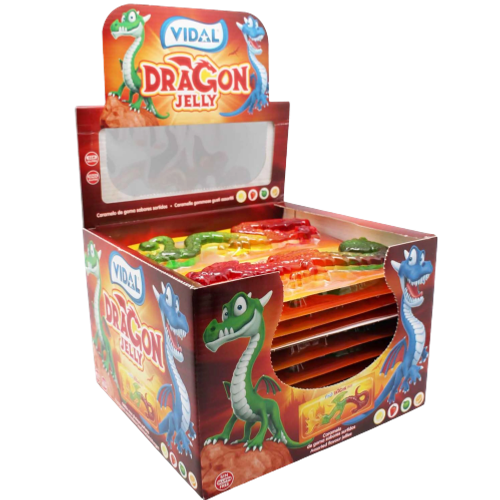 Vidal Dragon Jelly 22'pcs