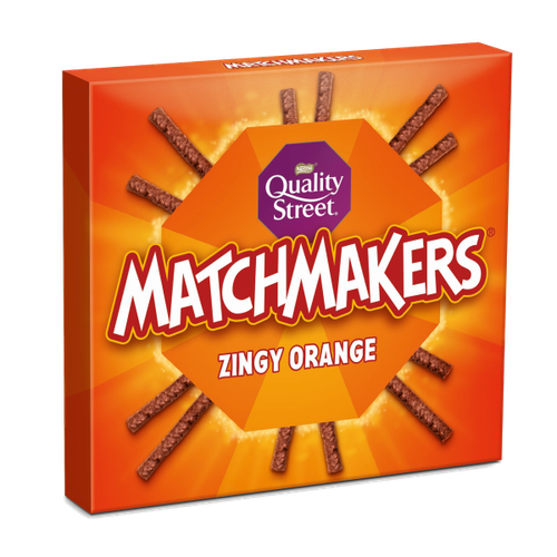 Quality Street Zingy Orange Matchmakers 100g