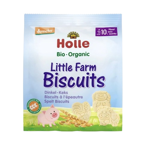 Holle Organic Little Farm Biscuits Spelt 100g