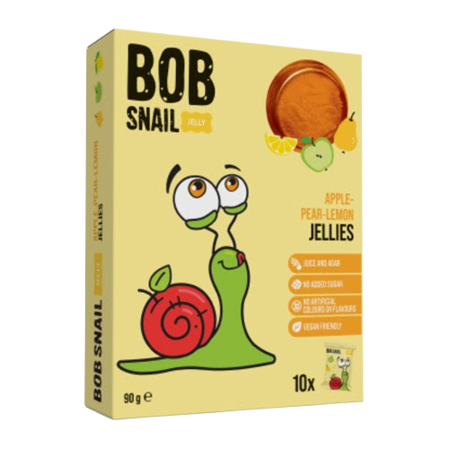 Bob Snail Fruit Jellies Apple-Pear-Lemon 10x9g