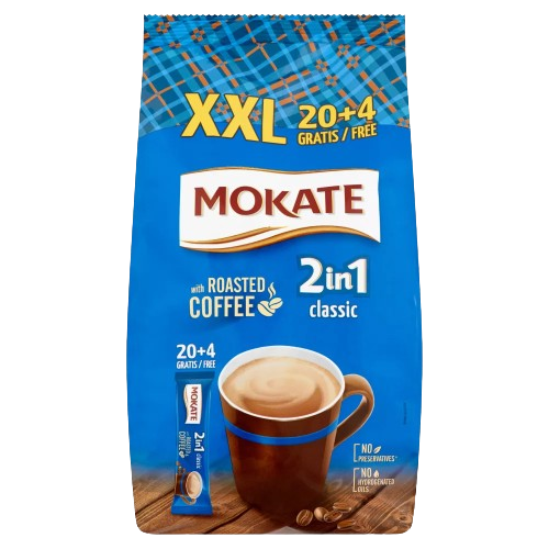 Mokate 2in1 Classic Coffee Sachets XXL 24x14g