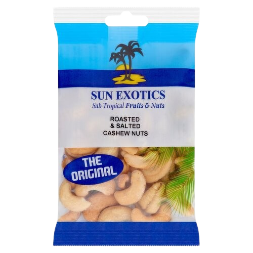 Sun Exotic Salted Cashews 90g