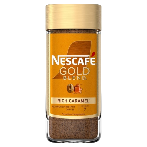 Nescafe Gold Blend Rich Caramel Flavoured Instant Coffee 95g