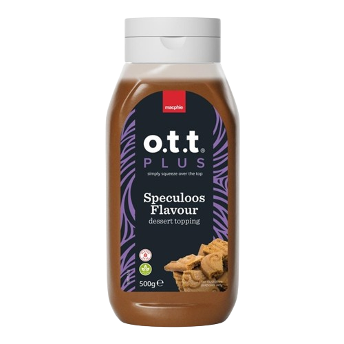 Macphie Ott+ Speculoos Dessert Topping 500g