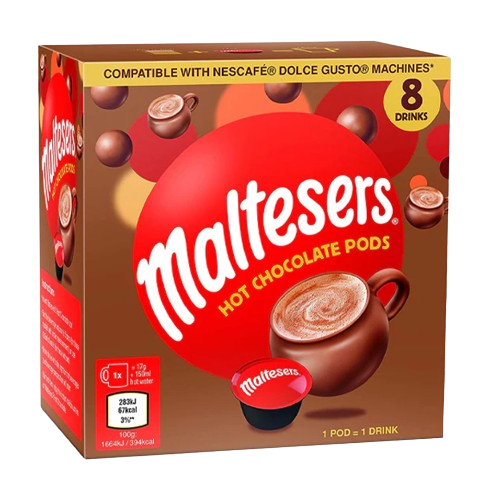 Maltesers Hot Chocolate Dolce Gusto Compatible 8 Pods