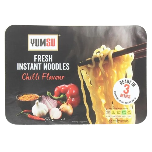 Yumsu Fresh Noodles Chilli 255g