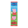 Peppa Pig Dip & Sip Milk Straws Strawberry 10 pack 60g