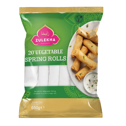 Zulekha Vegetables Rolls 20's 650g