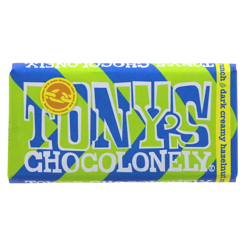 Tony's Chocolonely Dark Creamy Hazelnut Crunch 180g