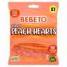 Bebeto Fizzy Peach Hearts Pm £1.00 150g