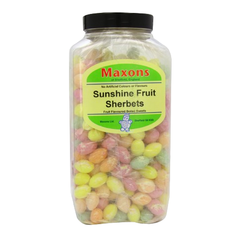 Maxons Sunshire Fruit Sherbets Jar 3.18kg