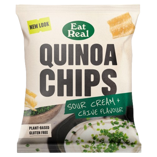 Eat Real Quinoa Chips Sour Cream + Chive Flavour 20g