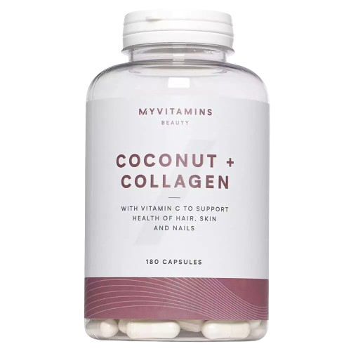 MyVitamins Coconut and Collagen V1, Unflavoured, 180 Capsules