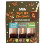 GNAW Vegan Oat Mi!lk, Sea Salt and Caramel and Dark Mint Hot Shot Gift Set 120g