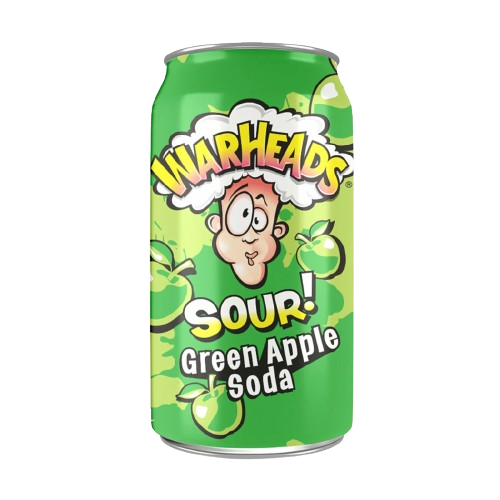 Warheads Green Apple Soda 330ml