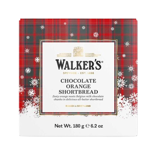 Walker Chocolate Orange Squares 180g