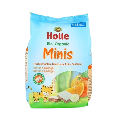 Holle Organic Minis Bananaorange 100g