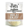 Potts Mushroom, White Wine & Garlic Sauce 250g