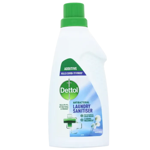 Dettol Laundry Sanitiser Antibacterial Liquid Additive Fresh Cotton 750ml