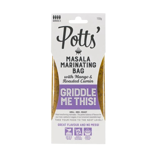 Potts Mango Masala With Roasted Cumin Marinating Bag 150g