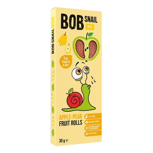 Bob Snail Fruit Rolls Apple-Pear 3 Rolls 30g