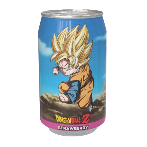 Kawaji Dragon Ball Z Strawberry Flavour Soda 330ml