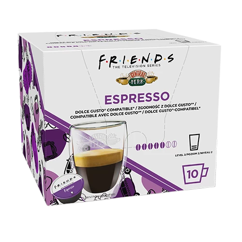 Friends Central Perk Dolce Gusto Espresso 10 Pods