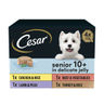 Cesar Senior Wet Dog Food Trays Meat in Delicate Jelly 4 x 150g