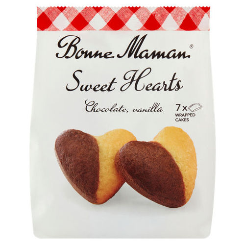 Bonne Maman Sweet Hearts Chocolate, Vanilla 175g