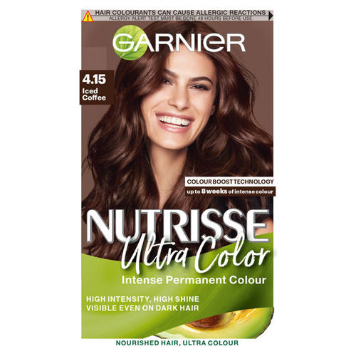 Garnier Nutrisse Ultra Color 4.15 Iced Coffee Brown Permanent Hair Dye