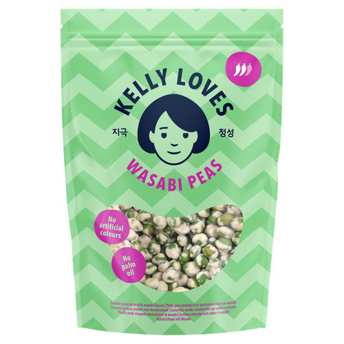 Kelly Loves Wasabi Peas 90g