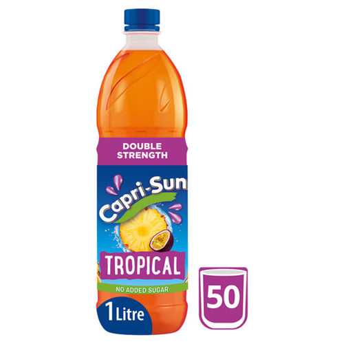 Capri-Sun Squash Tropical Double Strength  1ltr