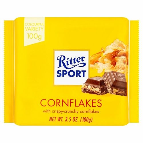 Ritter Sport Milk Chocolate with Cornflakes 5PK