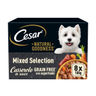 Cesar Natural Goodness Grain Free Adult Dog Food Mix Casserole Tray 8 x 100g