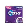 Extra Blueberry Flavour Sugarfree Chewing Gum Multipack 3 x 10 Pieces