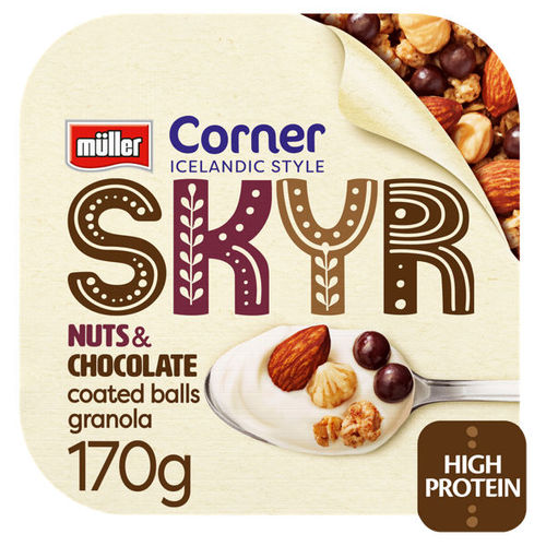 Müller Skyr Nuts & Chocolate Coated Balls Granola 170g