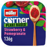 Muller Corner Plant Based Strawberry & Pomegranate Yogurt 136g