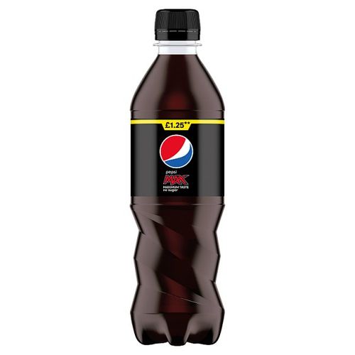 Pepsi Max PM £1.25 500ml