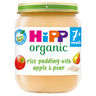 HiPP Organic Rice Pudding with Apple & Pear Baby Food Jar 7+ Months 160g